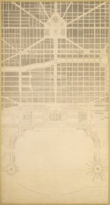 Plate 129 from The Plan of Chicago, 1909: Chicago. The Business Center of the City