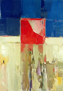 Red Cube by Daniel Cacouault