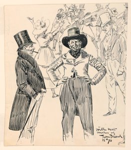 Two Dandies in Conversation