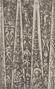 Design for the Channels of Fluted Armor, ca. 1515