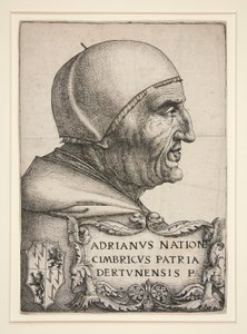 Portrait of Adrian VI (Hadrian VI, Pope 1522-1523)