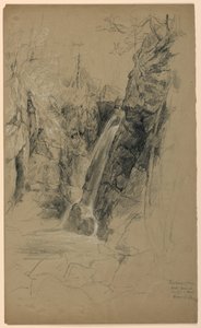 A Waterfall by Daniel Huntington