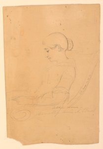 Annie A Brush, Seated in, September 22, 1841 by Daniel Huntington