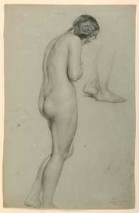 Female Nude, 1858 by Daniel Huntington