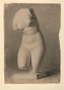 Female Torso From a Plast, 1840 by Daniel Huntington