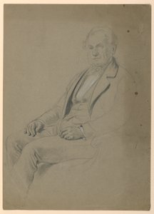 Man Seated, 1860 by Daniel Huntington