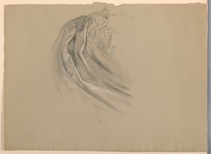 Study for "A Magdalen", 1852 by Daniel Huntington