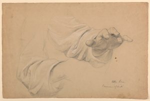 Study for "Communion of the Sick", 1844 by Daniel Huntington