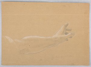 Study for "Early Christian Prisoners", 1839-40 by Daniel Huntington