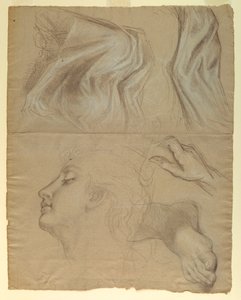 Study for "Justice and Peace", 1878 by Daniel Huntington