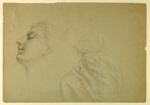 Study for "Justice and Peace", 1886 by Daniel Huntington