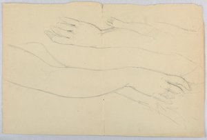 Study for "Martha Washington Reception", December 20, 1878 by Daniel Huntington