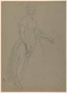 Study for "Martha Washington Reception", 1860 by Daniel Huntington