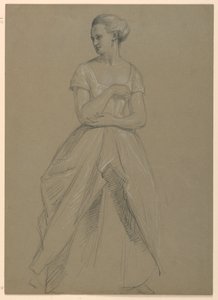 Study for "Martha Washington Reception", 1860 by Daniel Huntington