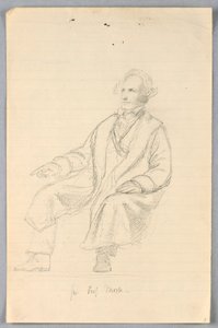 Study for "Scientific Group", 1858 by Daniel Huntington