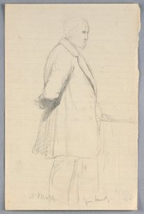 Study for "Scientific Group", 1858 by Daniel Huntington