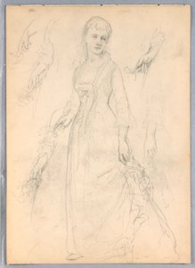 Study for "Titian Showing", 1872 by Daniel Huntington