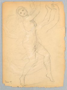 Study for the National Academy, June 1868 by Daniel Huntington