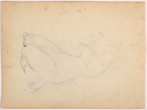 Woman Kneeling, ca. 1852 by Daniel Huntington