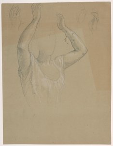 Woman With Hands Raised A, 1844–45 by Daniel Huntington