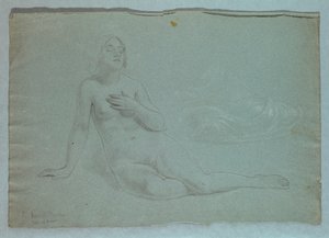 Figure Study of Mercy for 