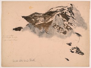 From Window of Chalet, Top of Mt. Scheidegg, After a Mist and Storm by Daniel Huntington