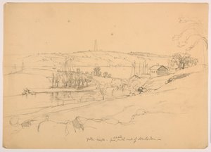 Groton Heights from Hill Northeast of New London