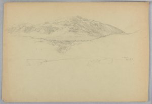 Landscape Sketch, Mount Desert, Maine