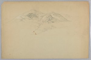 Landscape Sketch, Mount Desert, Maine