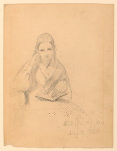 Portrait Study of Miss Elliott by Daniel Huntington