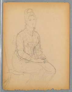 Seated Woman by Daniel Huntington