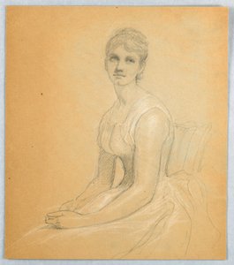 Sketch for Portrait of a Woman