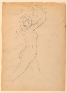 Sketch for a Bacchante by Daniel Huntington