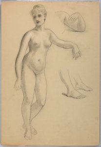 Standing Female Nude