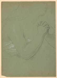 Study for A Magdalen by Daniel Huntington
