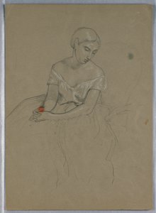 Study for "Martha Washington Reception" by Daniel Huntington