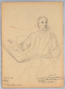 Study for a Portrait of Mr. Morris K. Jesup, Esq. by Daniel Huntington