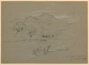 View of Mount Mansfield from Cambridge, Vermont by Daniel Huntington