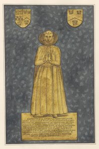 Brass Plated for Elizabeth Harvey from East Ham Church