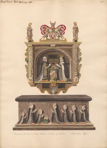 Memorial to Lord and Lady Latimer and Tomb of the Children Ralph, Katherin, Ralph, Dorothye, Jane, Margaret and Anne from East Ham Church