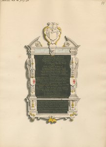 Memorial to Mrs. Mary Green by Daniel Lysons