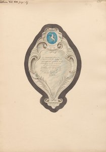Memorial to Nathaniel Crewe from Feltham Church by Daniel Lysons