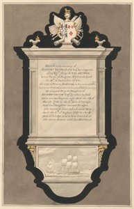 Memorial to Rupert and Mary Billingsley from Drayton Church