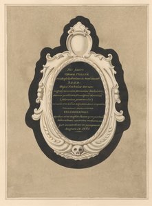 Memorial to Thomas Fuller from Cranford Church by Daniel Lysons