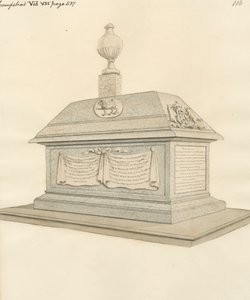 Nathaniel Lord Delamer and Henry and George Booth from Hampstead Church by Daniel Lysons