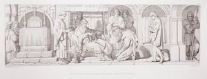 Harold, Returned from Normandy, Presents Himself to Edward the Confessor by Daniel Maclise