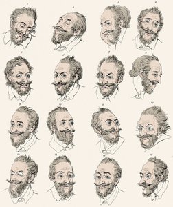 King Henry IV of France (1553-1610) in Essays on physiognomy, designed to promote the knowledge and the love of mankind John Caspar Lavater - Engraving after Daniel Chodowiecki by Daniel Nikolaus (after) Chodowiecki