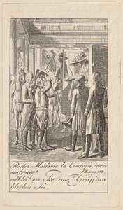 Plate 12 to "Karoline von Lichtfield" by Daniel Nikolaus Chodowiecki