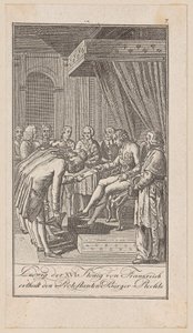Sheet 7 from "Depictions from Modern History" by Daniel Nikolaus Chodowiecki