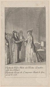 Sheet 8 of the Series "Middle and Modern History" by Daniel Nikolaus Chodowiecki